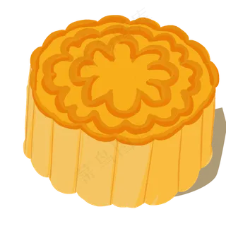 中秋节月饼手绘素材