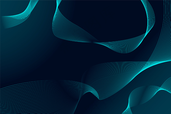 波浪最小灯光背景