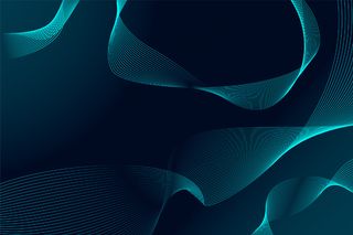 波浪最小灯光背景