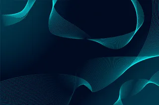 波浪最小灯光背景