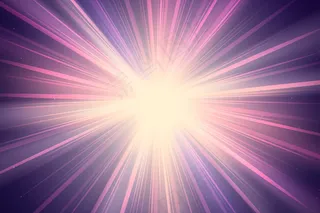 抽象紫色森伯斯特照明效果