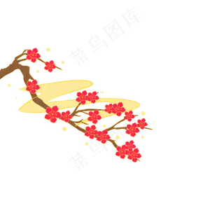 国潮梅花