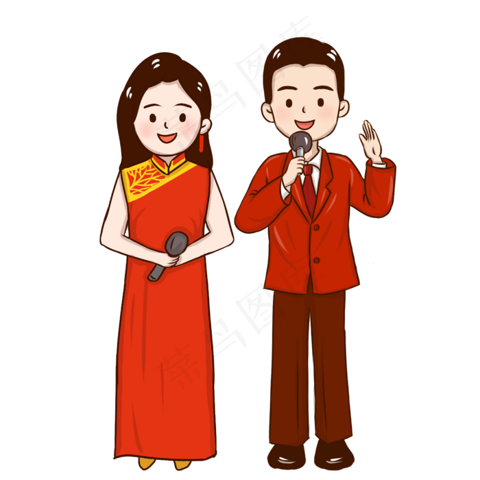 春晚晚会年会主持人