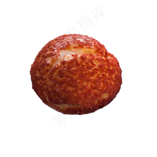 彩色开裂的荔枝食物元素