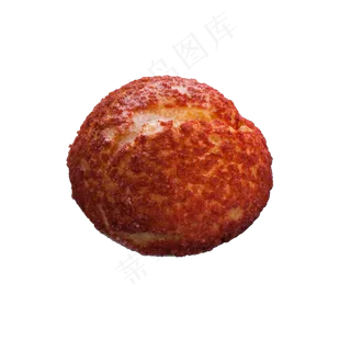 彩色开裂的荔枝食物元素