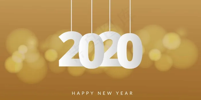 2020年新年eps,ai矢量模版下载