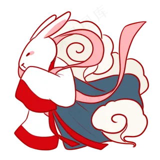 中秋节可爱玉兔