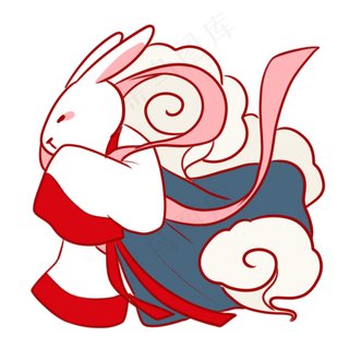 中秋节可爱玉兔