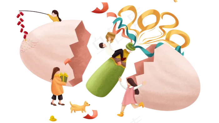 新年快乐元旦(2000X3000(DPI:300))