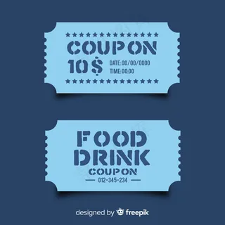 销售优惠券模板