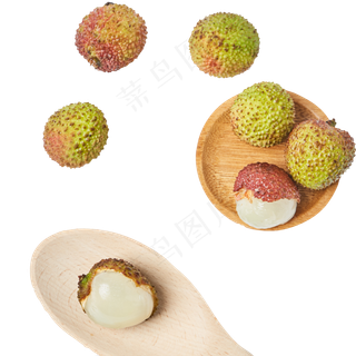好吃的荔枝免抠图