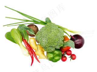绿色蔬菜食材