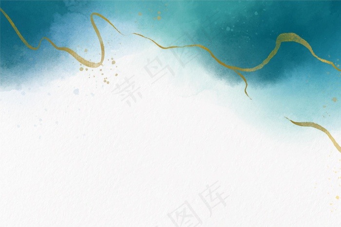金箔水彩背景eps,ai矢量模版下载