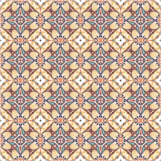 无缝秋季图案背景