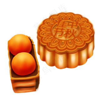 中秋月饼商用元素商用元素