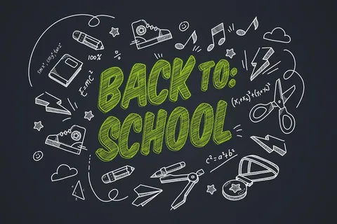 返校背景写实设计 返校背景写实设计