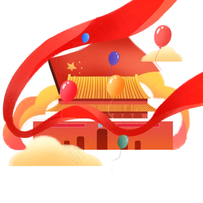 国庆十一*新中国成立70周年(2500X2500(DPI:300))psd模版下载