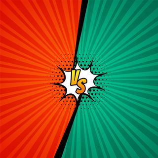vs屏幕漫画风格背景