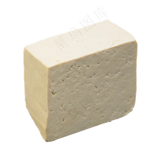 白色立体豆腐