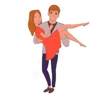 情人节公主抱情侣