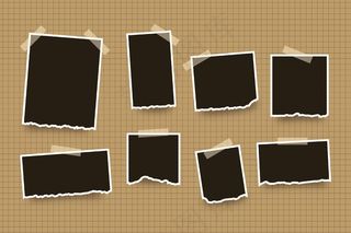 复古剪贴簿框架