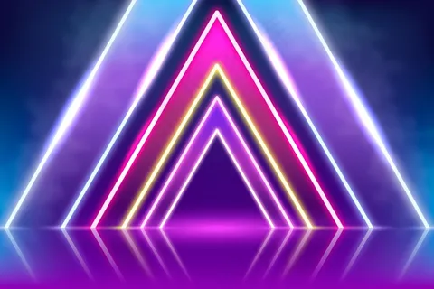 抽象霓虹灯背景 抽象霓虹灯背景