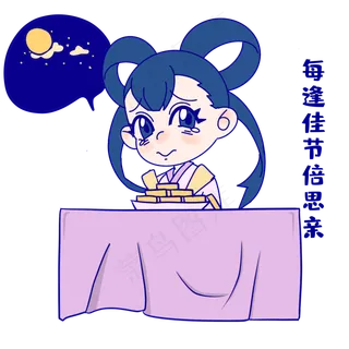 嫦娥思亲表情包