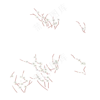 中国风梅花免抠图
