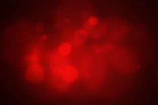 优雅的红色(bokeh)散景模糊灯光效果