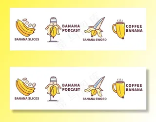 香蕉标志系列