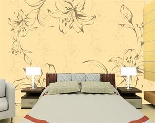 电视墙背景画效果图片