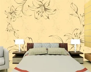 电视墙背景画效果图片