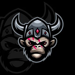 猴子海盗图标设计