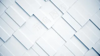 矩形的白色抽象结构