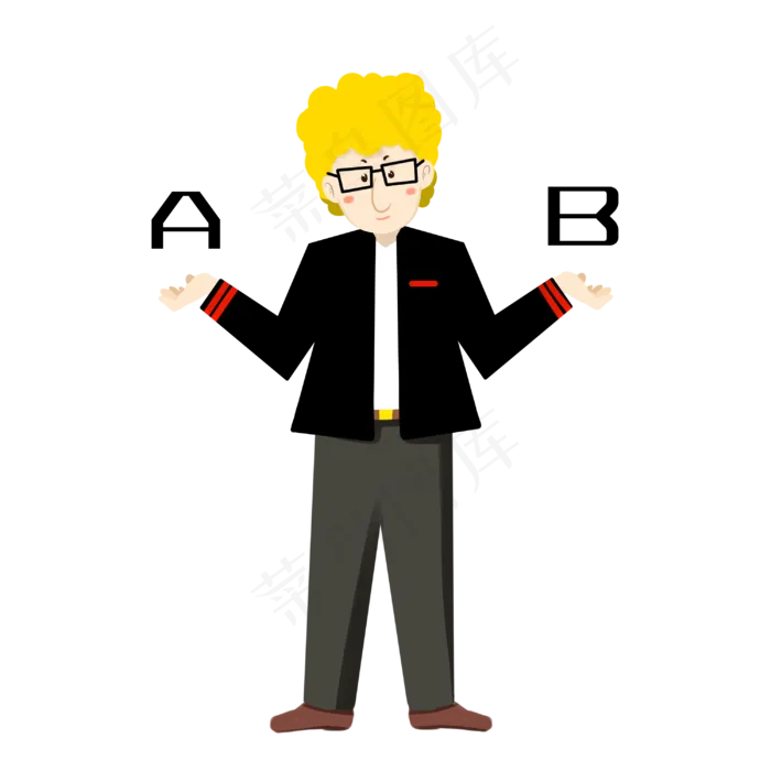 英语外教男老师(3000X3000(DPI:300))psd模版下载