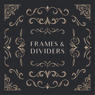 素描精美装饰隔断系列