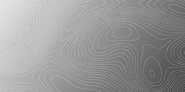 具有地形轮廓设计的横幅banner模板