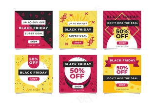 黑色星期五模板