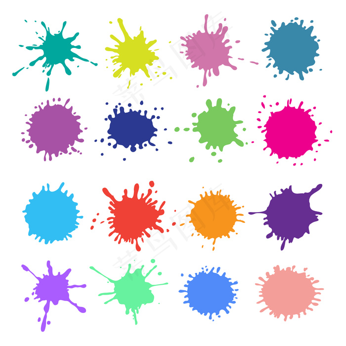 彩色油漆污渍收集