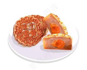 蛋黄月饼美味