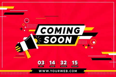 即将推出预告片背景