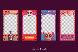 Día de muertos模板故事集