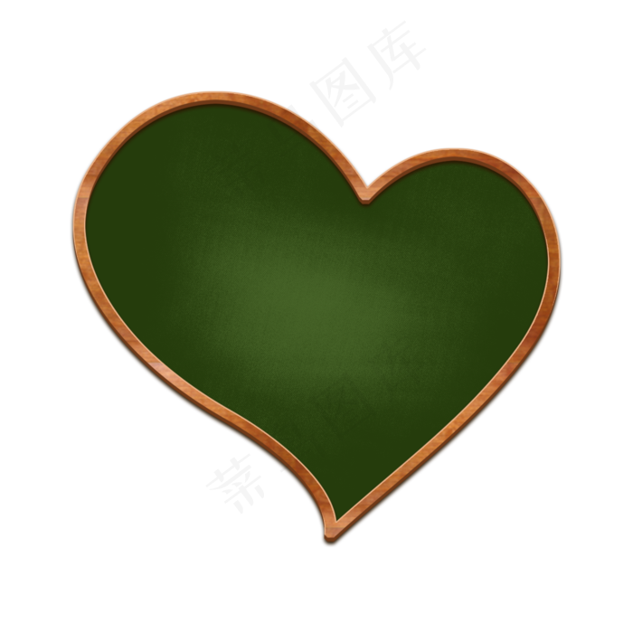 教师节爱心黑板边框5