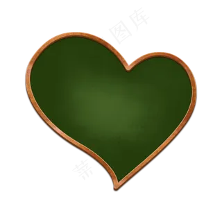 教师节爱心黑板边框5