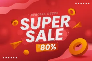 渐变色销售背景