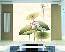 电视墙背景画效果图片