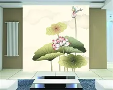 电视墙背景画效果图片