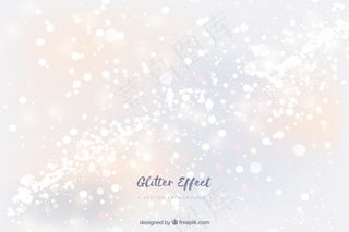 白色闪光颗粒背景