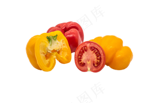 切开蔬菜西红柿