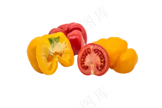 切开蔬菜西红柿